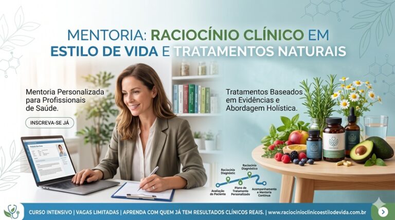 Mentoria Raciocínio Clínico em Estilo de Vida e Tratamentos Naturais